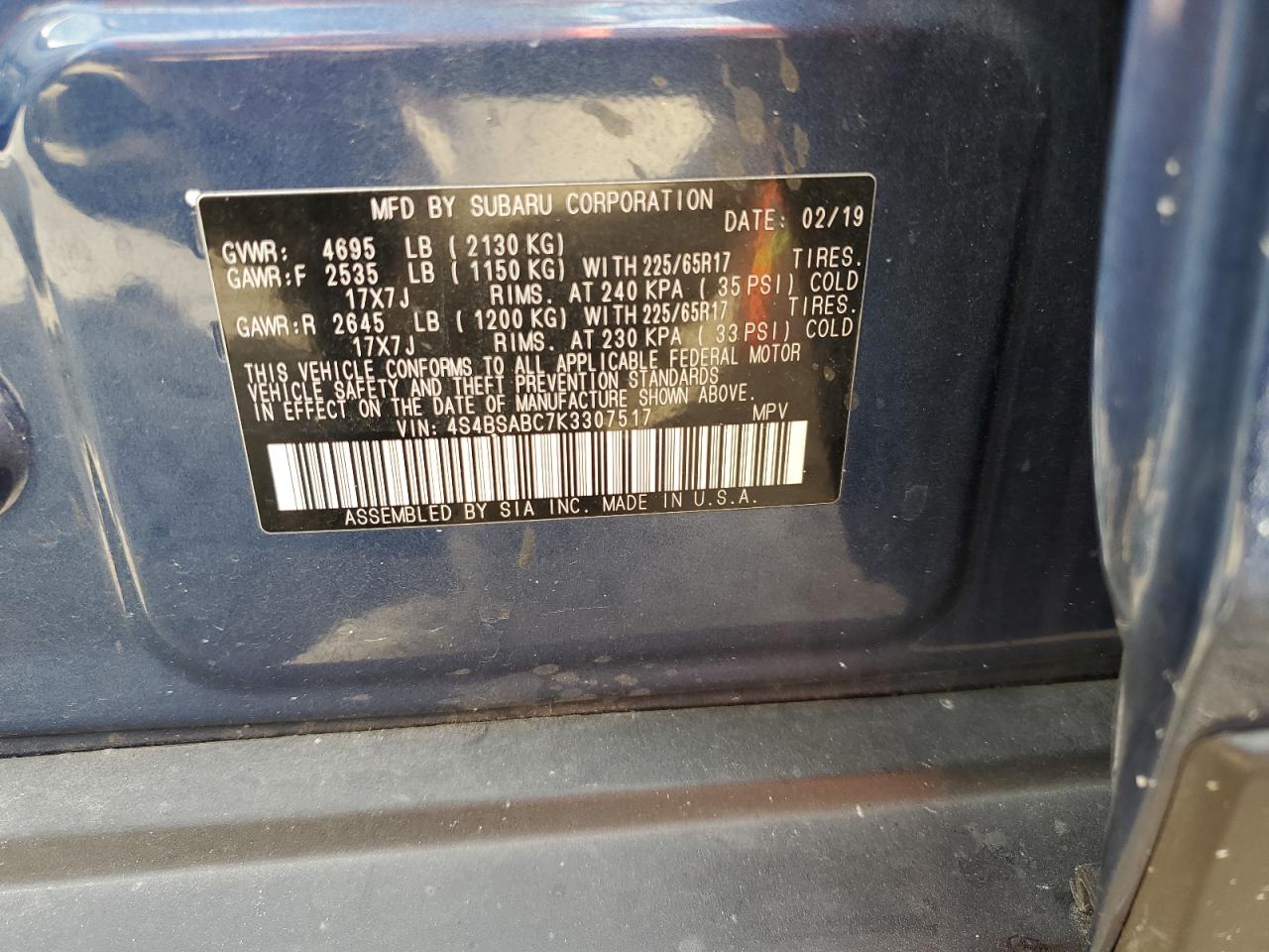 2019 Subaru Outback - Image 16