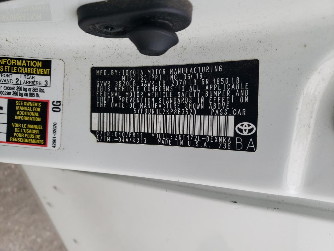 2019 Toyota Corolla - Image 12