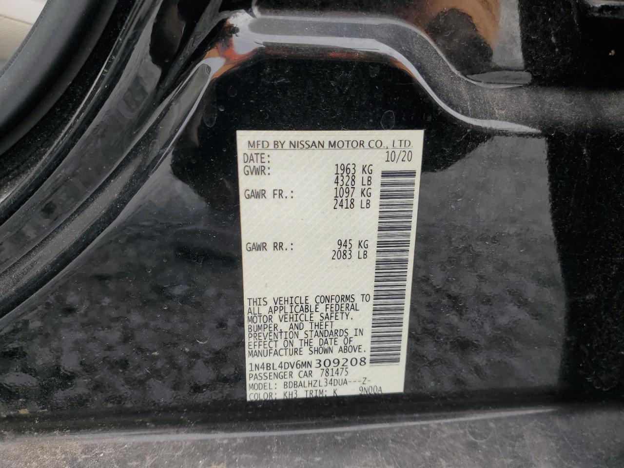 2021 Nissan Altima - Image 13