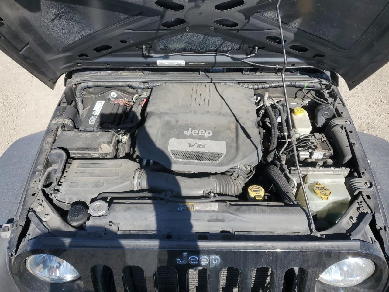 2015 Jeep Wrangler Sport VIN: 1C4AJWAG5FL595029 Lot: 87741975