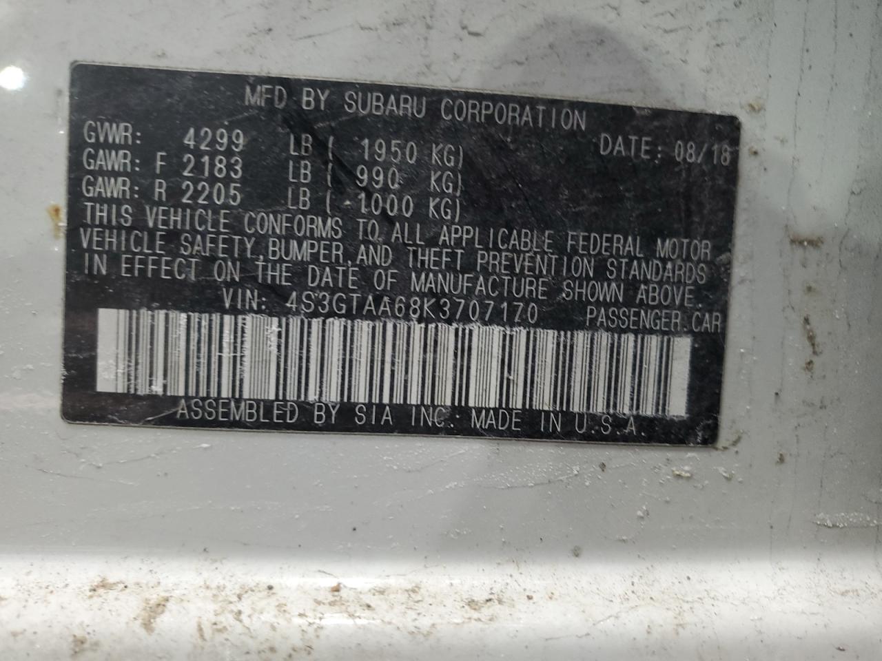 2019 Subaru Impreza - Image 12