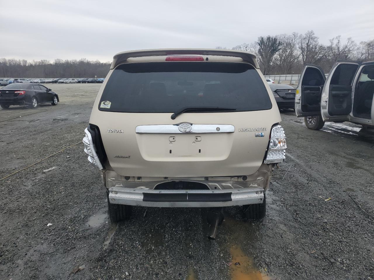 2006 Toyota Highlander Hybrid VIN: JTEEW21A960024275 Lot: 43165845