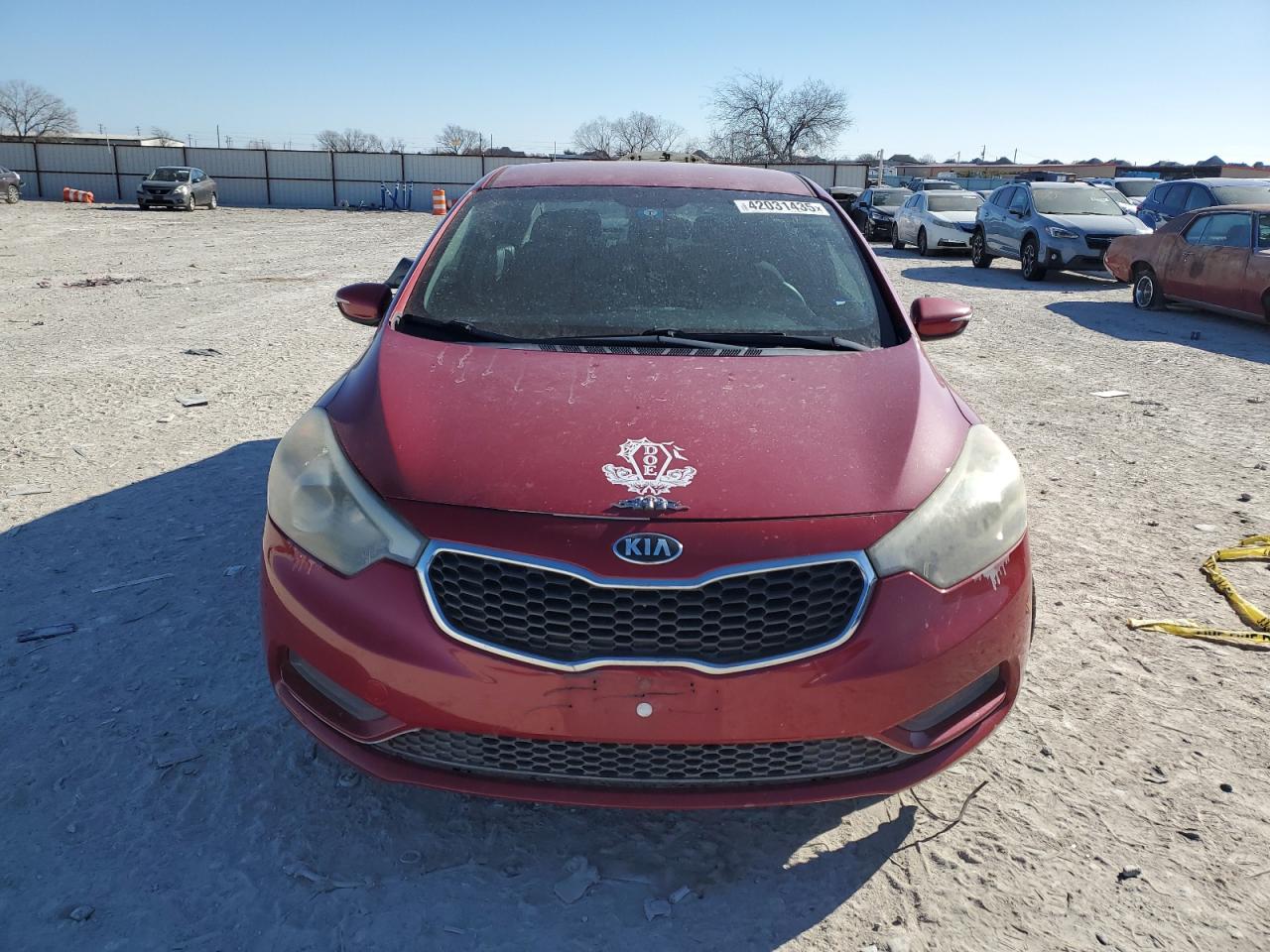 VIN KNAFX4A65F5378730 2015 KIA FORTE no.5