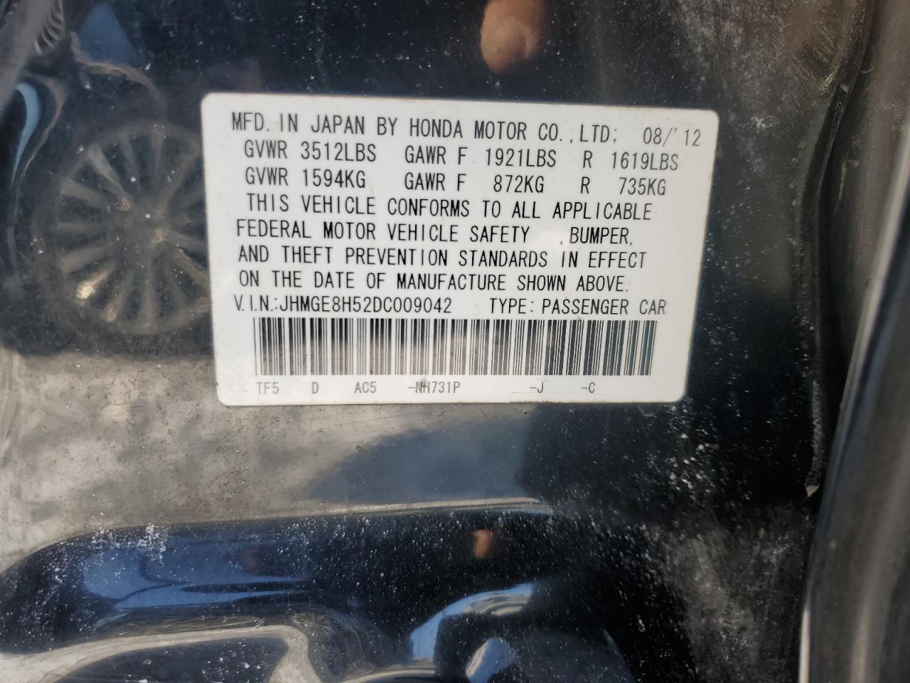 2013 Honda Fit - Image 12