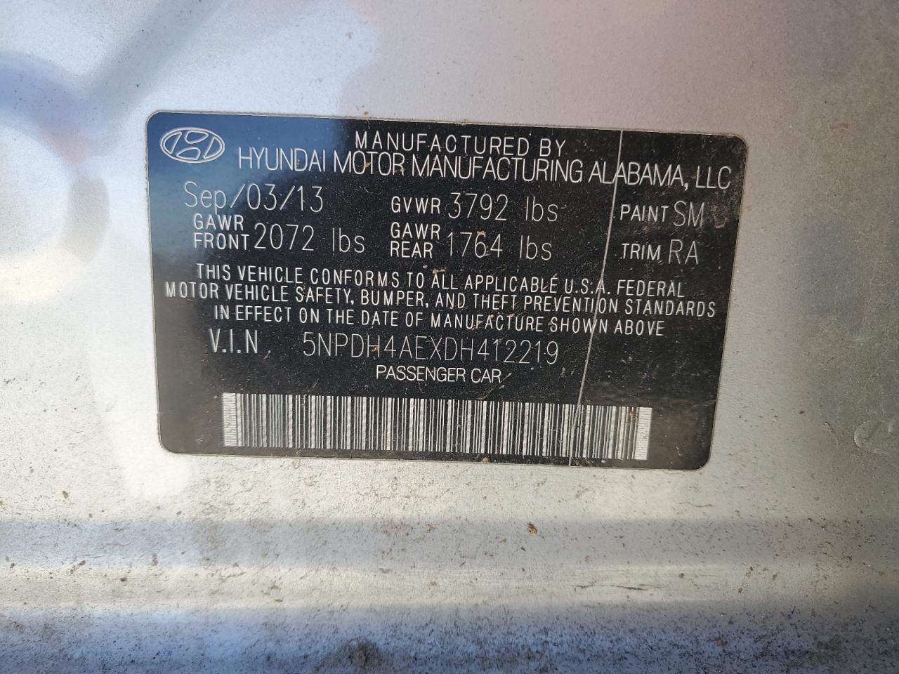 2013 Hyundai Elantra - Image 12