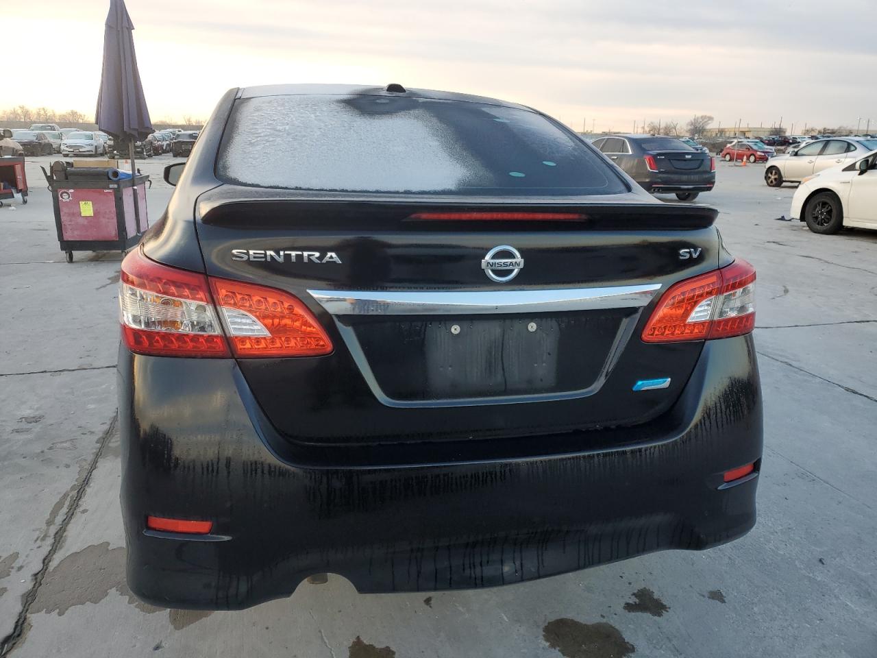 VIN 1N4AB7APXDN901183 2013 NISSAN SENTRA no.6