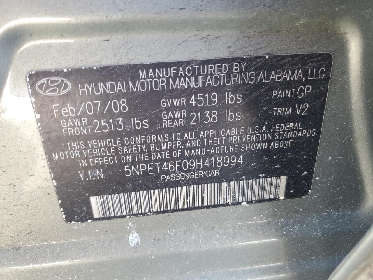 2009 Hyundai Sonata - Image 12
