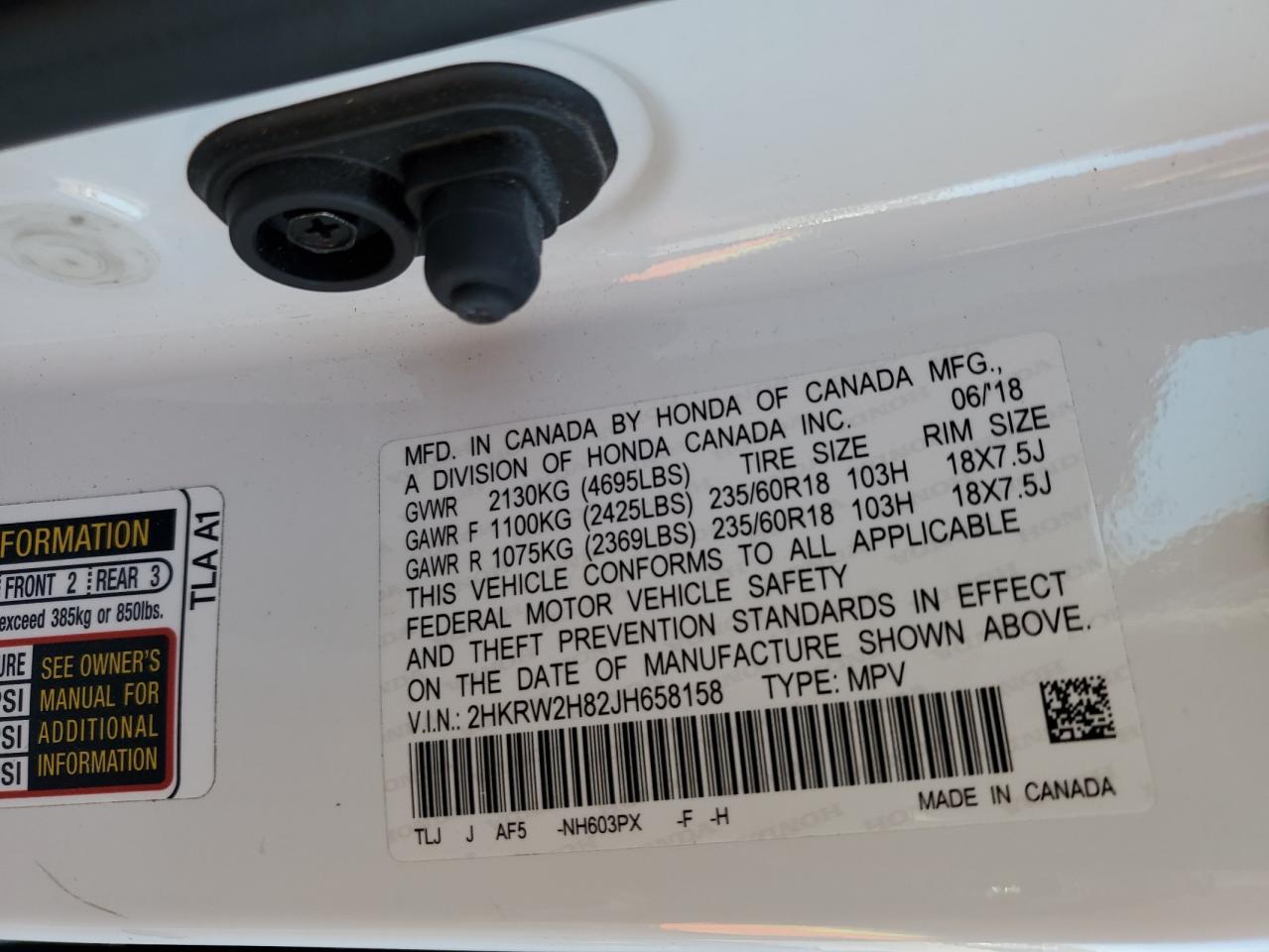 2018 Honda CR-V - Image 13