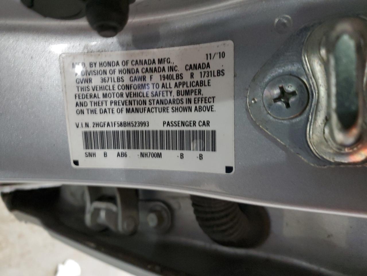2011 Honda Civic - Image 12