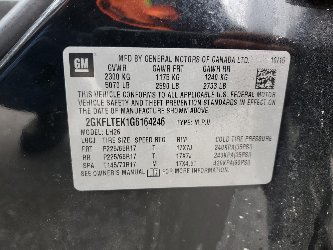 2016 GMC Terrain - Image 13