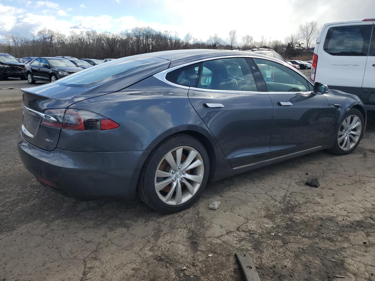 VIN 5YJSA1E2XHF181207 2017 TESLA MODEL S no.3