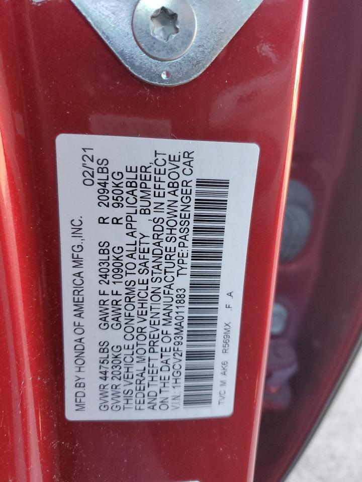 2021 Honda Accord - Image 14
