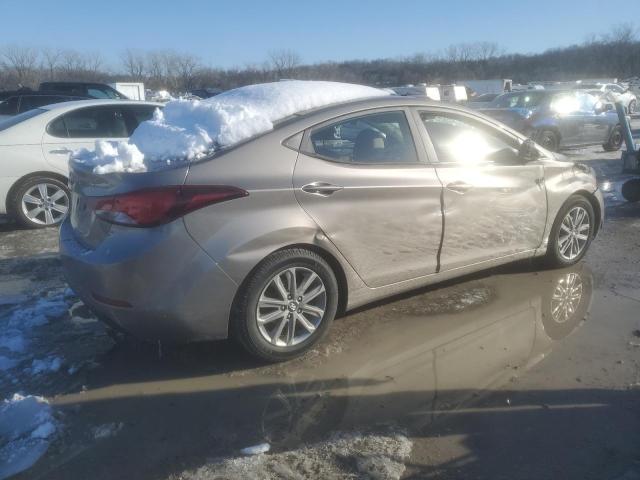  HYUNDAI ELANTRA 2015 Золотой