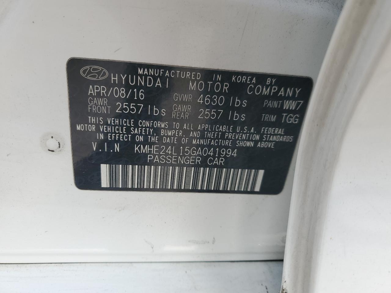 2016 Hyundai Sonata - Image 15