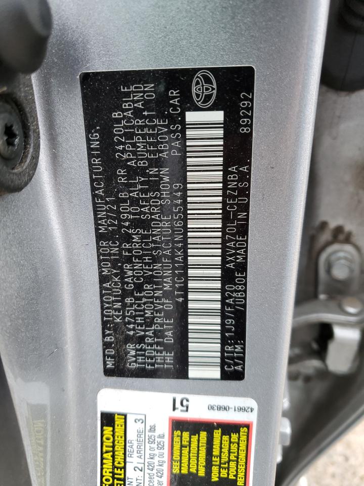 2022 Toyota Camry - Image 12