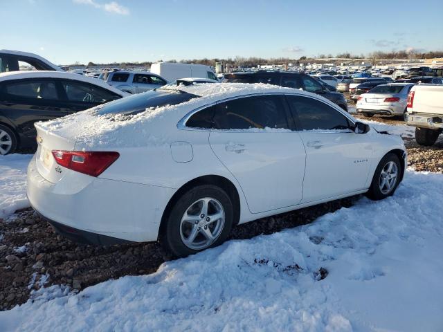  CHEVROLET MALIBU 2018 Білий