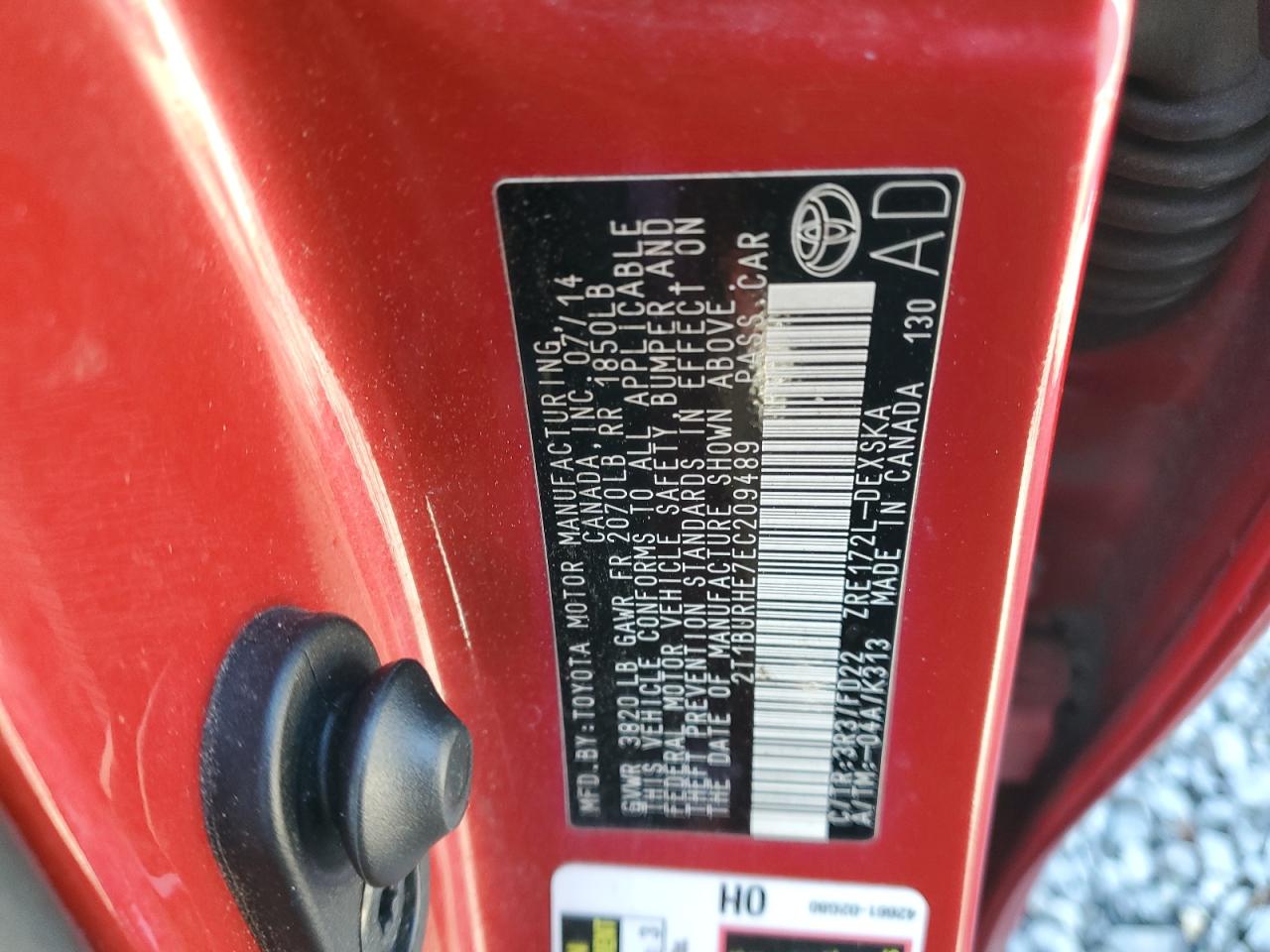 2014 Toyota Corolla - Image 15