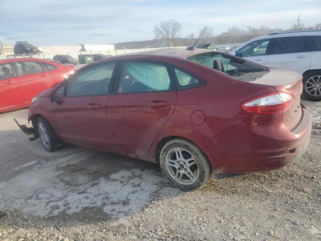  FORD FIESTA 2017 Червоний
