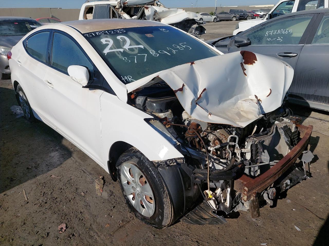 KMHDG41EXEU870669 - 2014 Hyundai ELENTRA - #87789285
