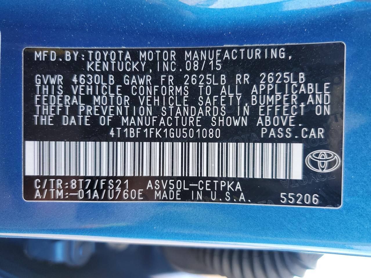 2016 Toyota Camry - Image 14