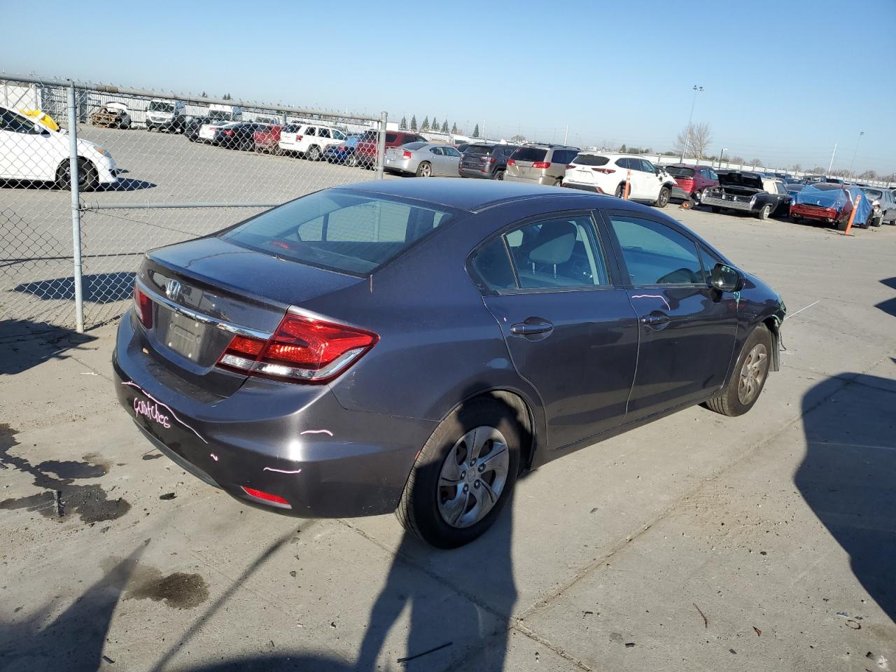 VIN 19XFB2F58EE275794 2014 HONDA CIVIC no.3