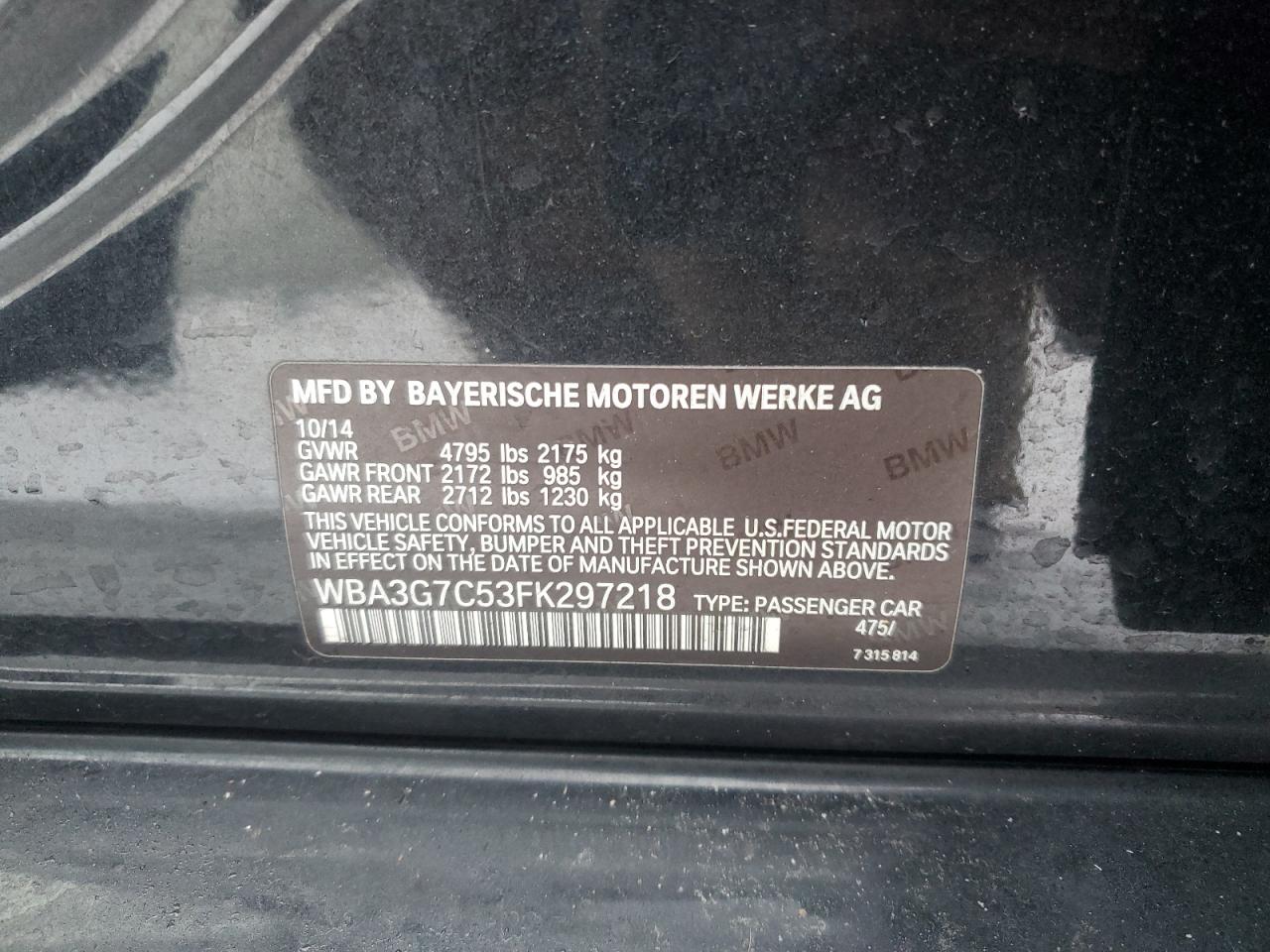 2015 BMW 3er - Image 12