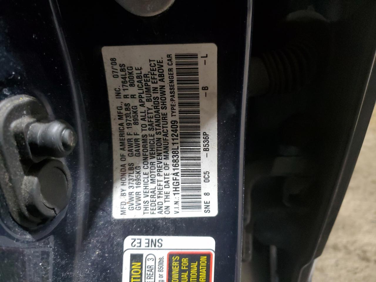 2008 Honda Civic - Image 13
