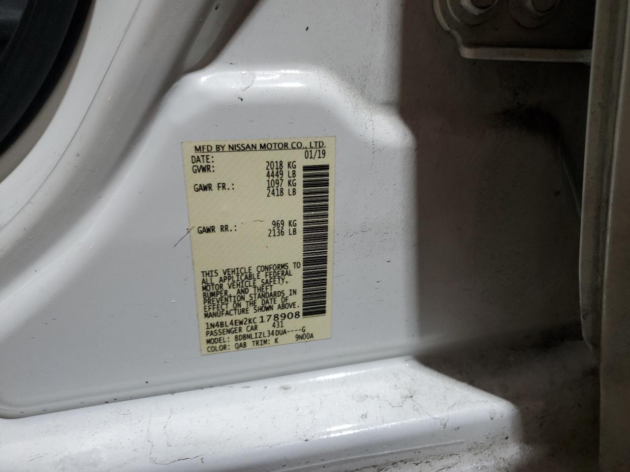 2019 Nissan Altima - Image 13