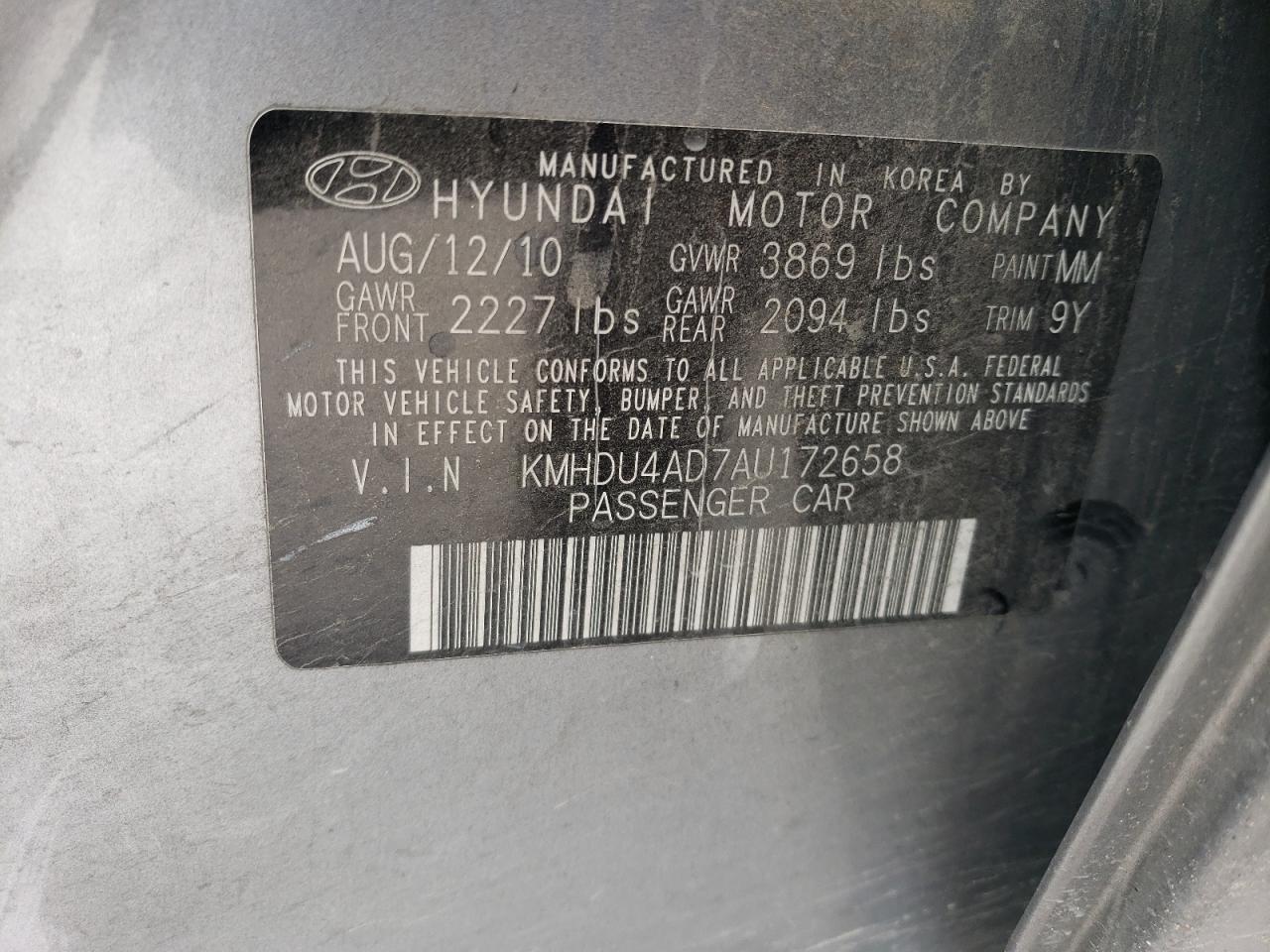 2010 Hyundai Elantra - Image 14