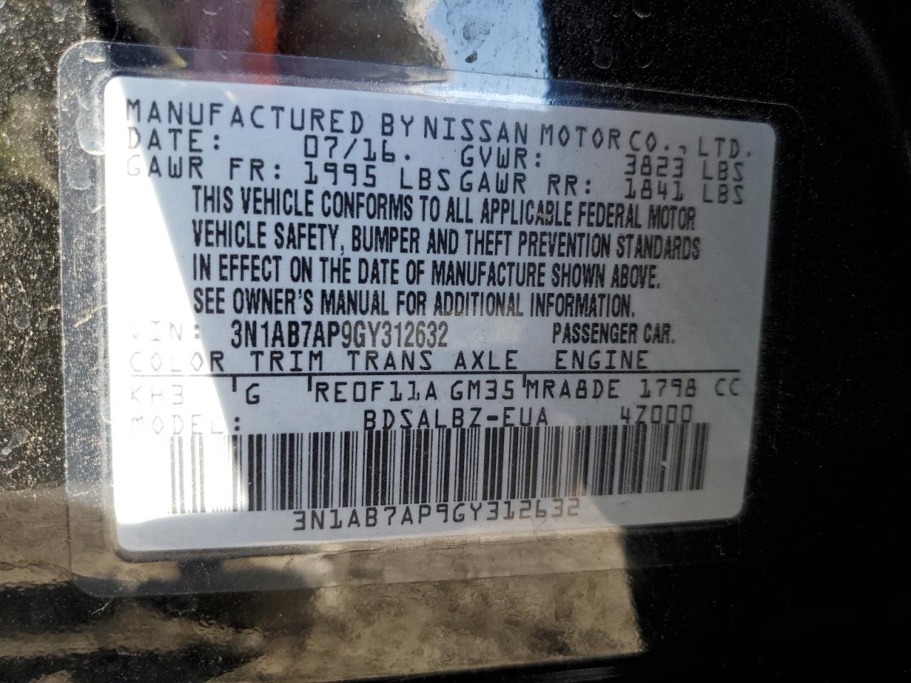 2016 Nissan Sentra - Image 13