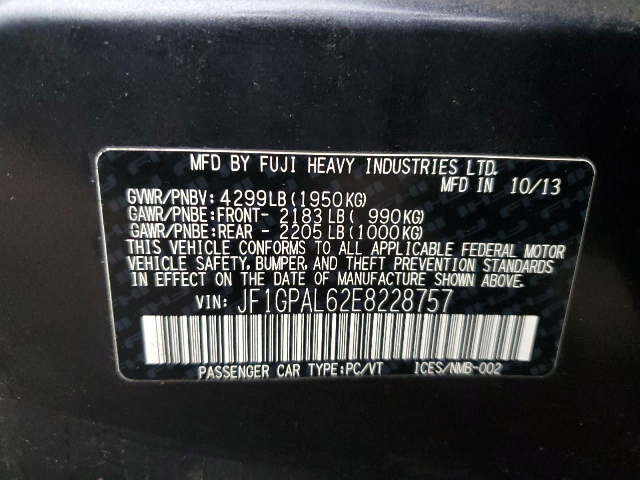 2014 Subaru Impreza - Image 14