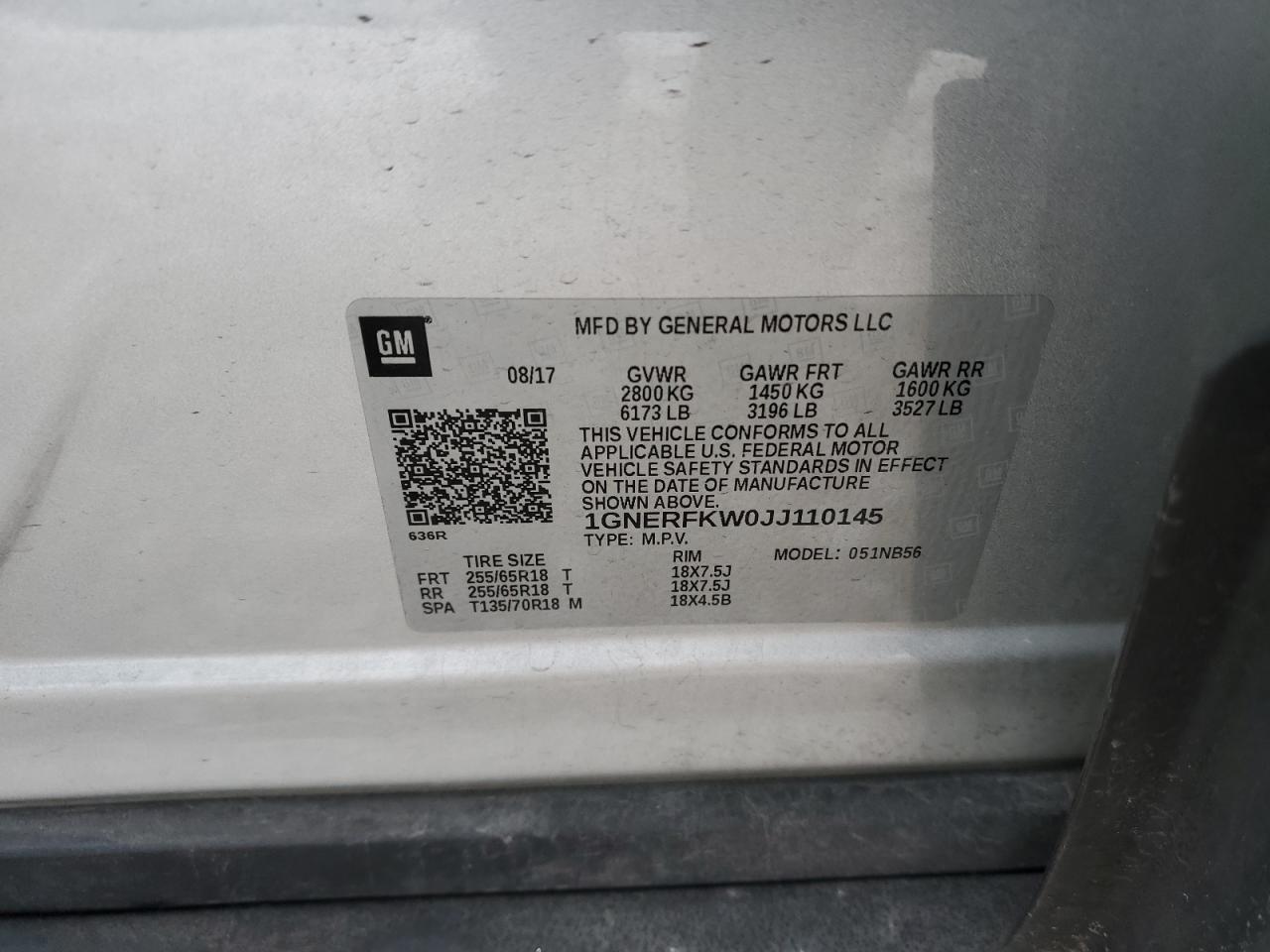 2018 Chevrolet Traverse - Image 15