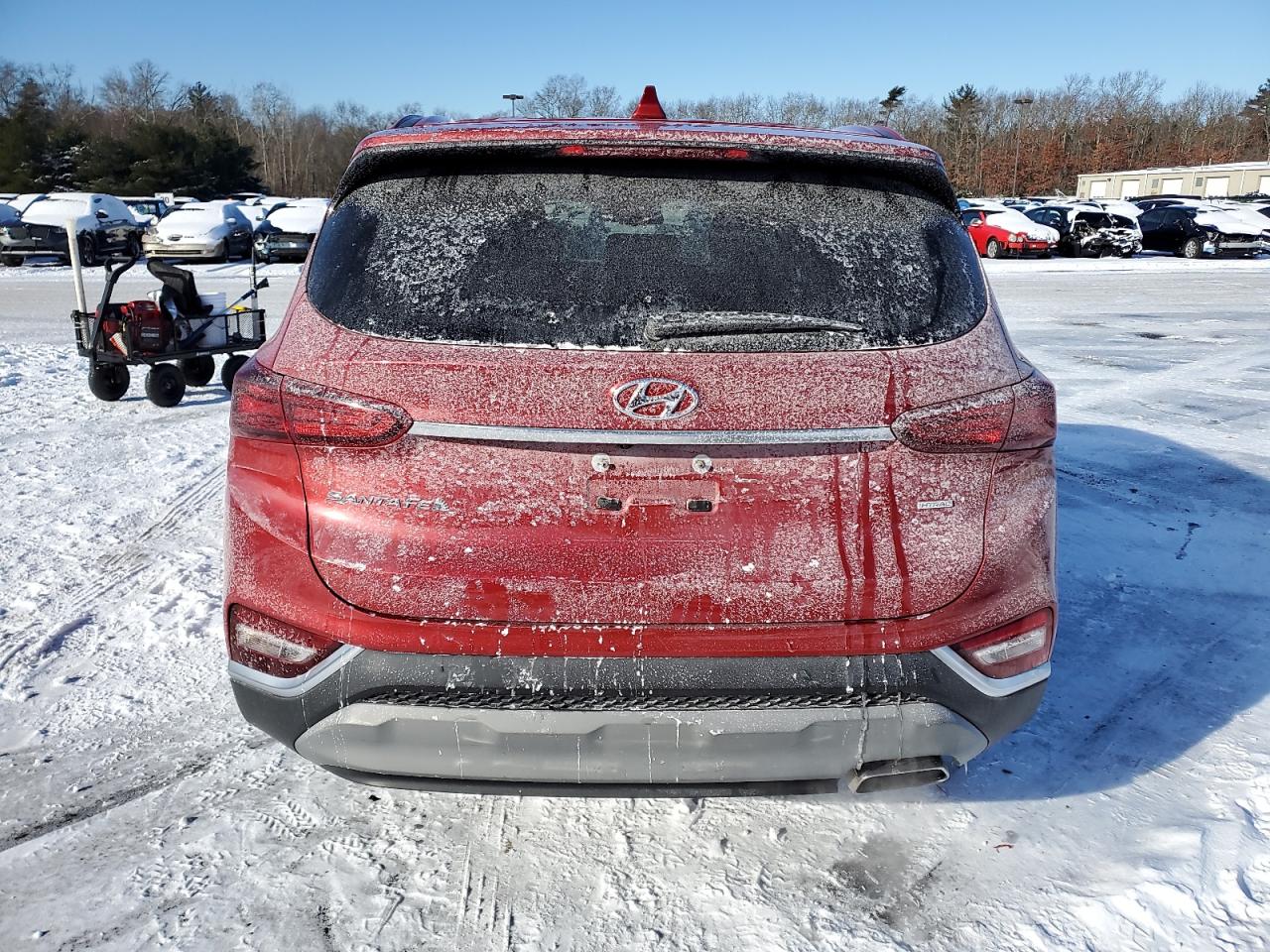 2019 Hyundai Santa Fe Sel VIN: 5NMS3CADXKH001758 Lot: 89213535