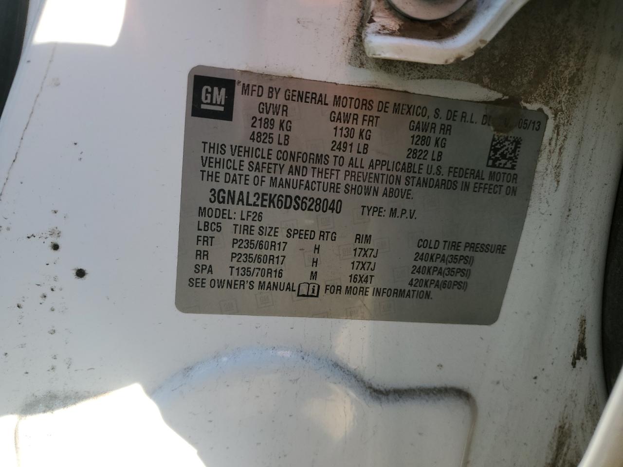 2013 Chevrolet Captiva - Image 15