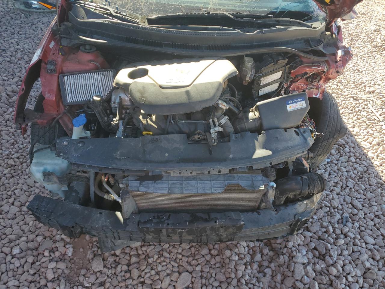 2015 Hyundai Accent Gls VIN: KMHCT4AE1FU883447 Lot: 88296575