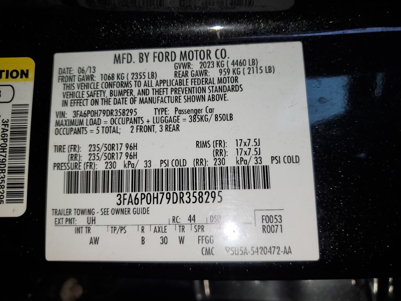 2013 Ford Fusion - Image 12