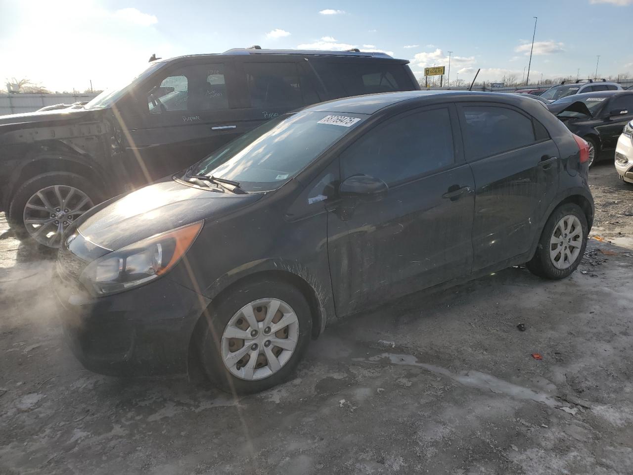 2013 Kia Rio Lx de vânzare în Cahokia Heights, IL - Rear End