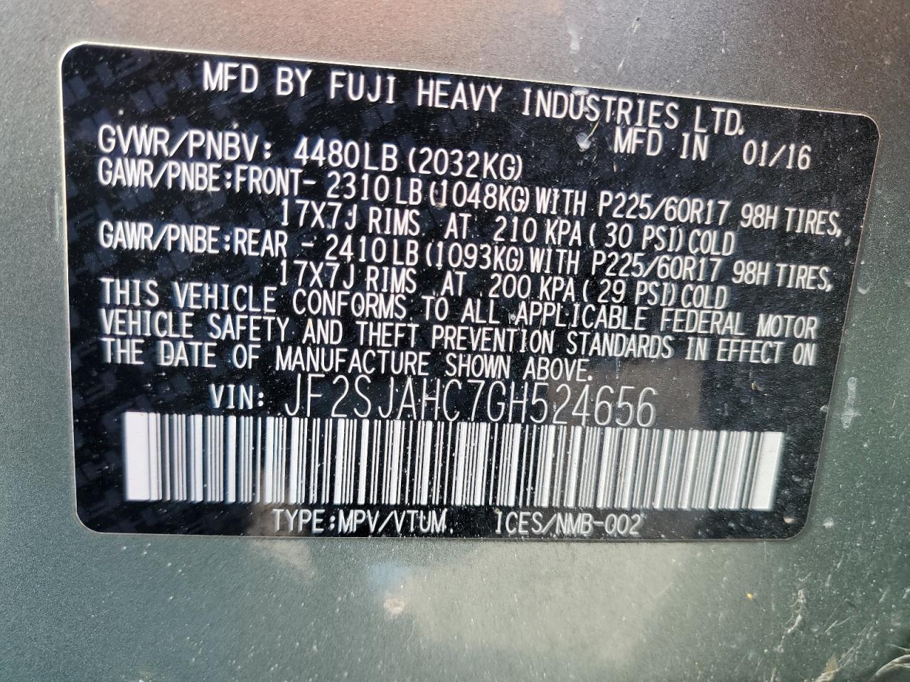 2016 Subaru Forester - Image 15