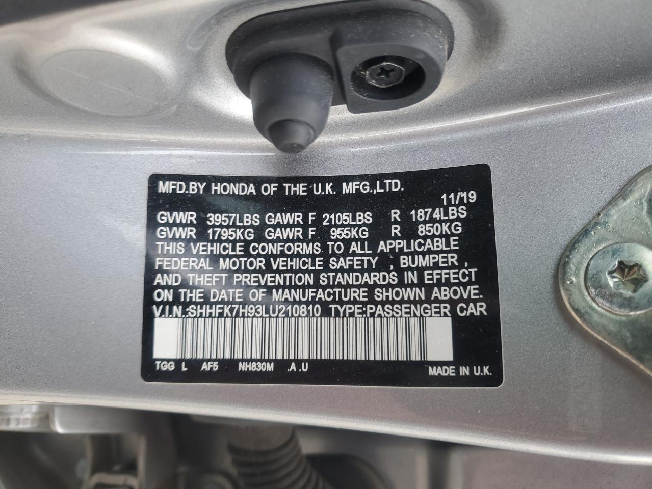 2020 Honda Civic - Image 12