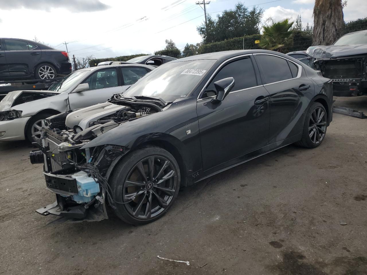 2022 Lexus Is 350 F Sport na sprzedaż w San Martin, CA - Front End