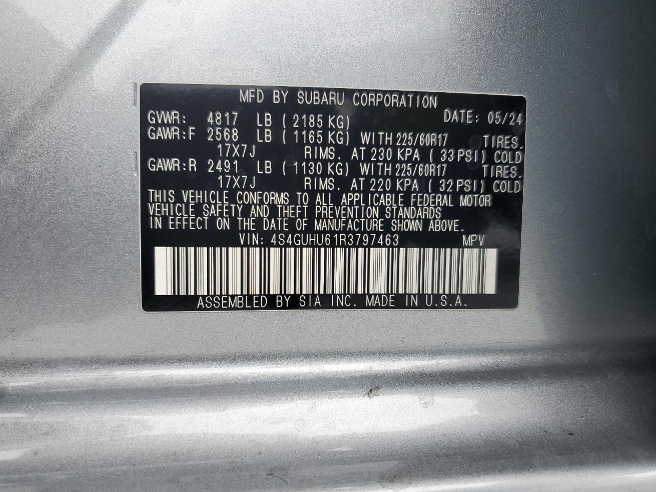 2024 Subaru XV - Image 16