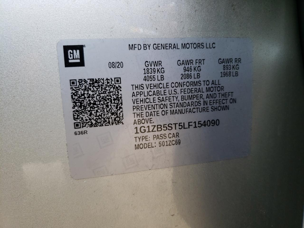 2020 Chevrolet Malibu - Image 12