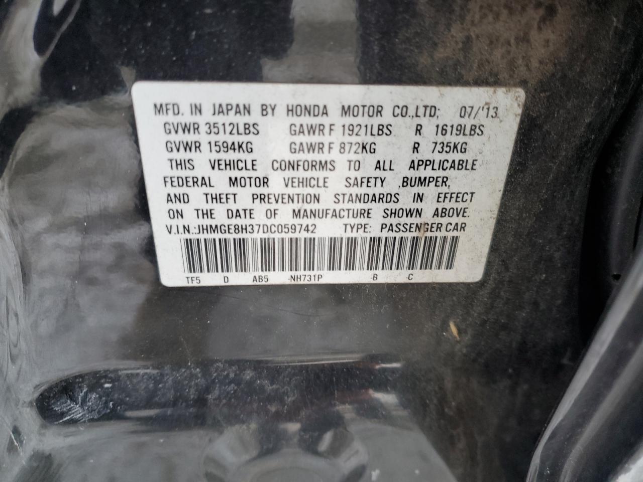 2013 Honda Fit - Image 14