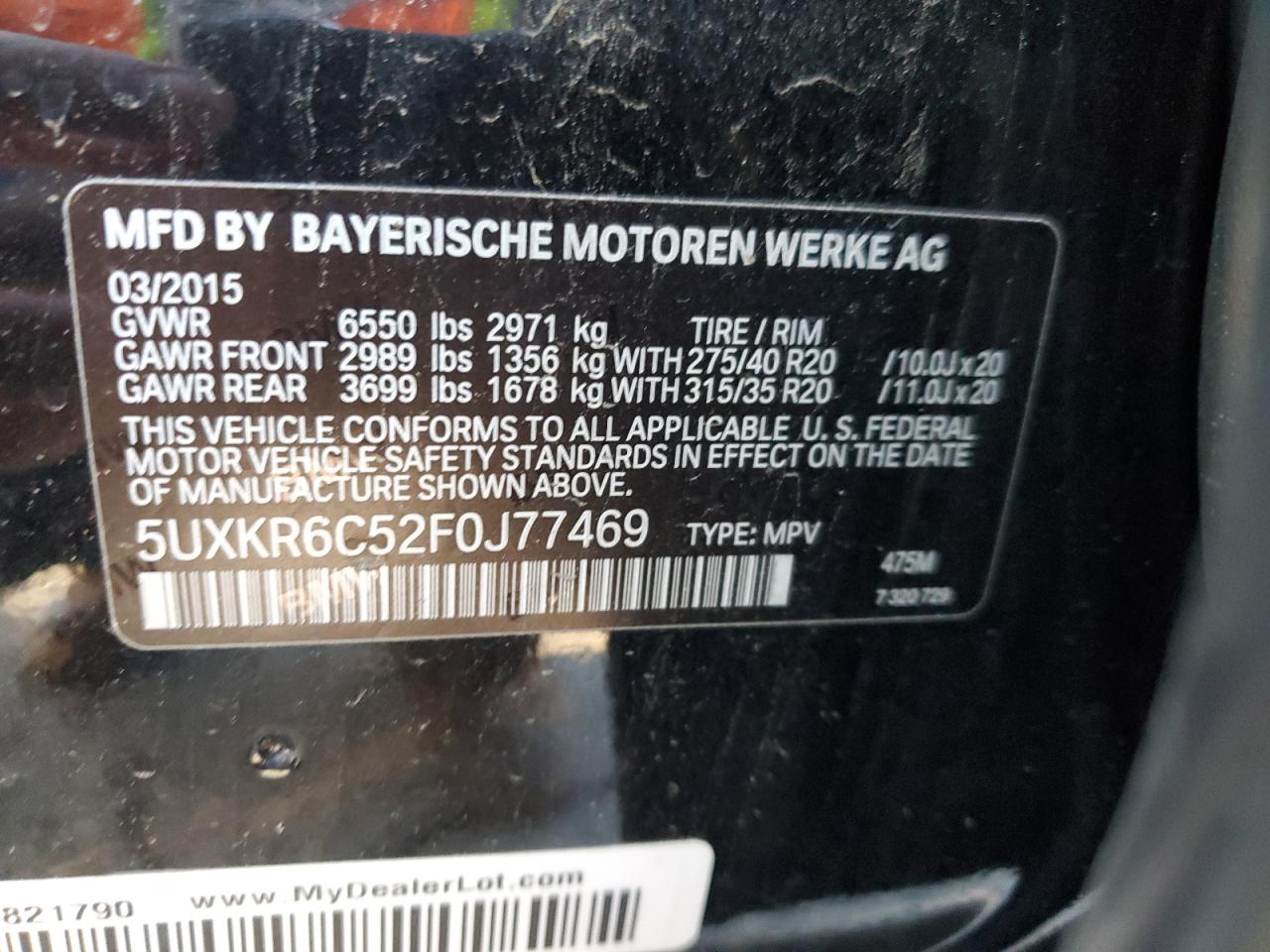 2015 BMW X5 - Image 13