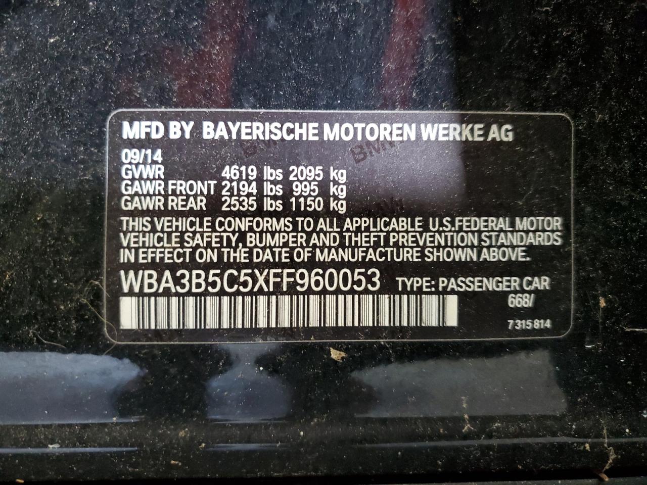2015 BMW 3er - Image 12