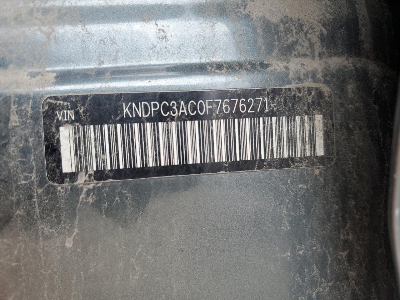 2015 Kia Sportage Ex VIN: KNDPC3AC0F7676271 Lot: 41420775