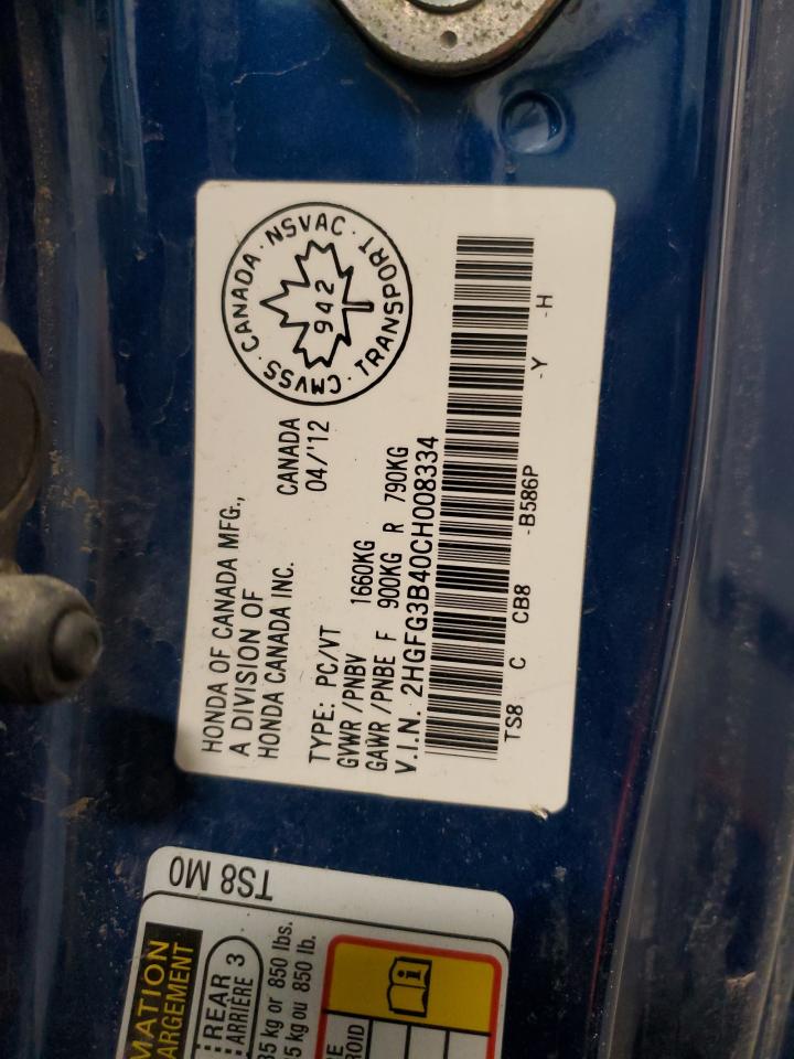 2012 Honda Civic - Image 12