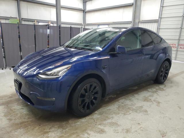  TESLA MODEL Y 2022 Синий