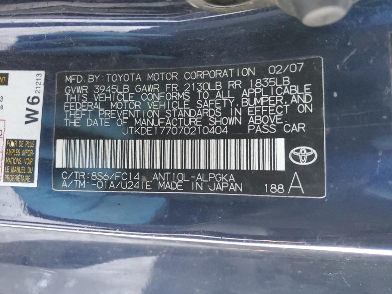 2007 Toyota tC - Image 12