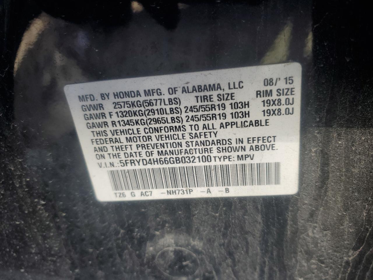 2016 Acura MDX - Image 15